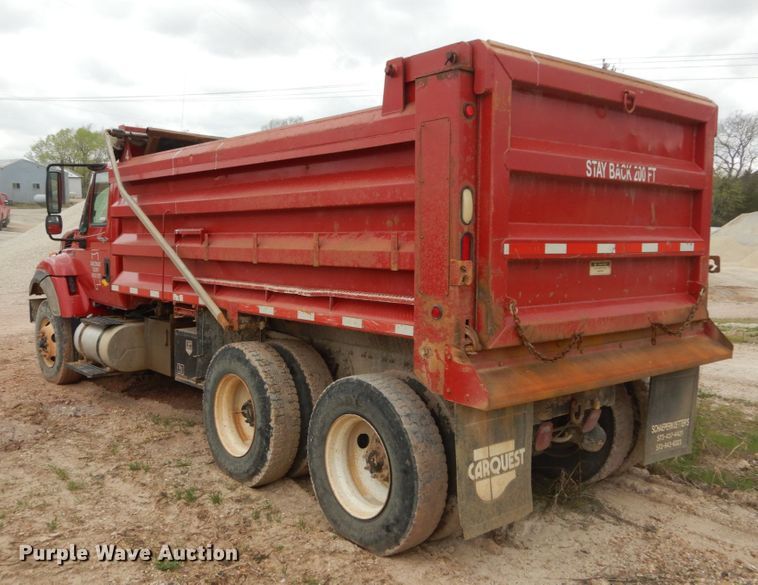 image for item IY9580 2008 International WorkStar 7400  dump truck
