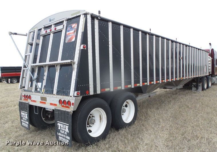 image for item DI5558 2012 Merritt 42'0x96x068BX2C-X2AXH  grain trailer