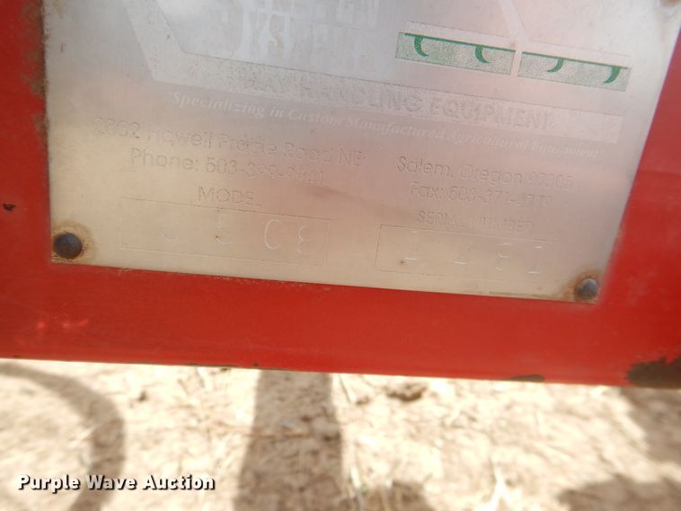 image for item DJ1177 Steffen Systems 5508 skid steer bale grapple