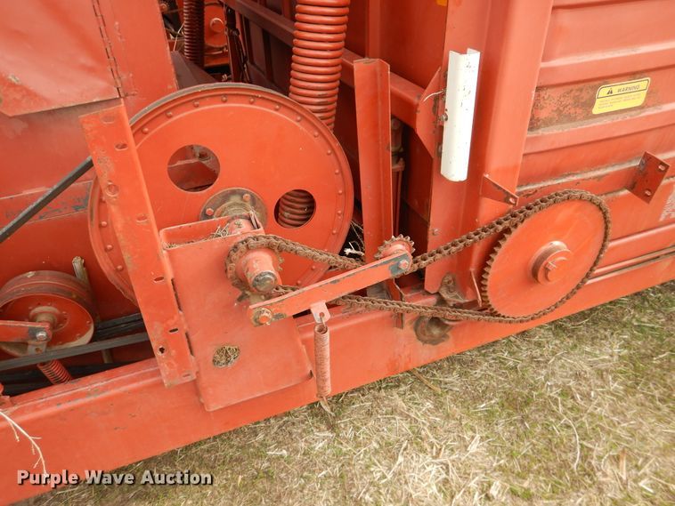 image for item DJ1189 Hesston hay bale stacker