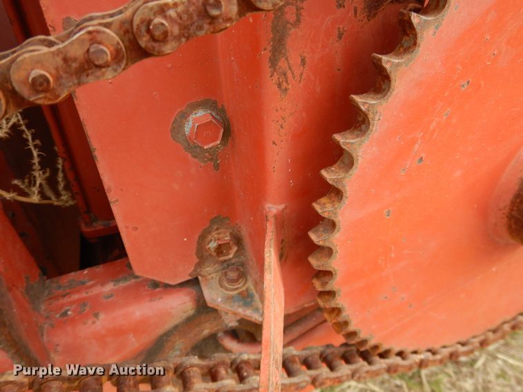 image for item DJ1189 Hesston hay bale stacker