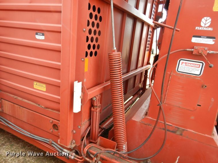 image for item DJ1189 Hesston hay bale stacker