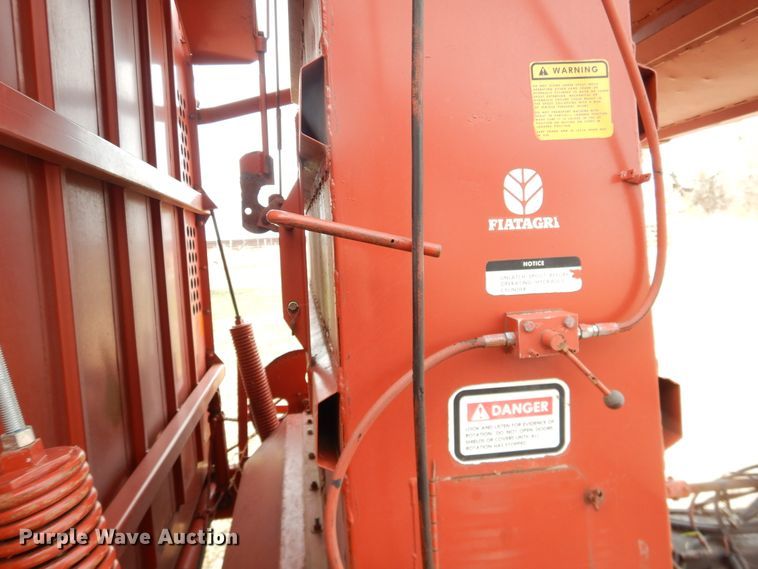 image for item DJ1189 Hesston hay bale stacker