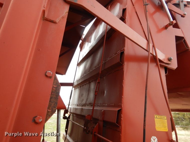 image for item DJ1189 Hesston hay bale stacker