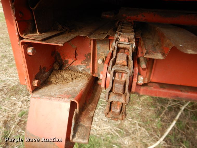 image for item DJ1189 Hesston hay bale stacker