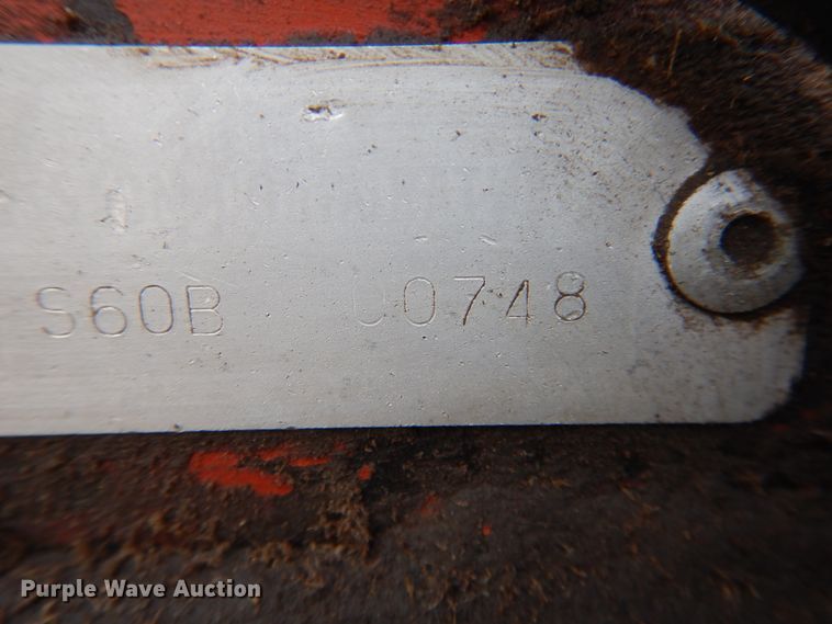 image for item DJ1189 Hesston hay bale stacker