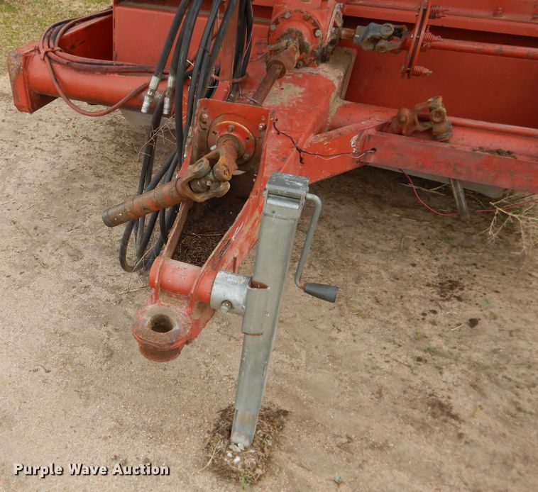 image for item DJ1190 Hesston hay bale stacker