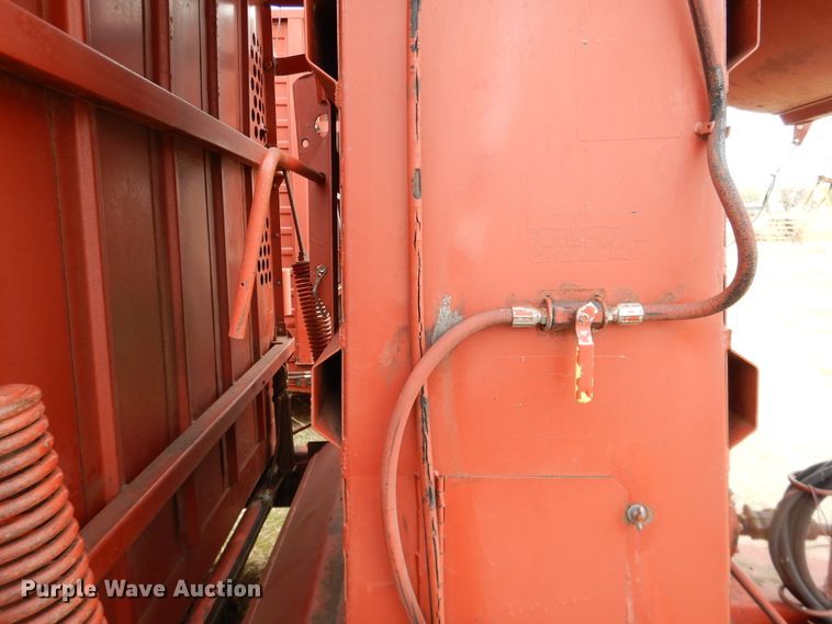 image for item DJ1190 Hesston hay bale stacker