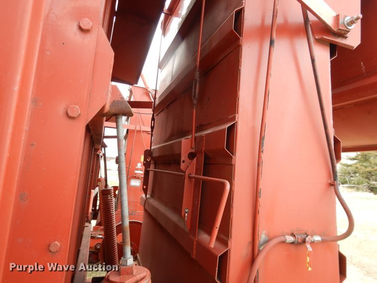 image for item DJ1190 Hesston hay bale stacker