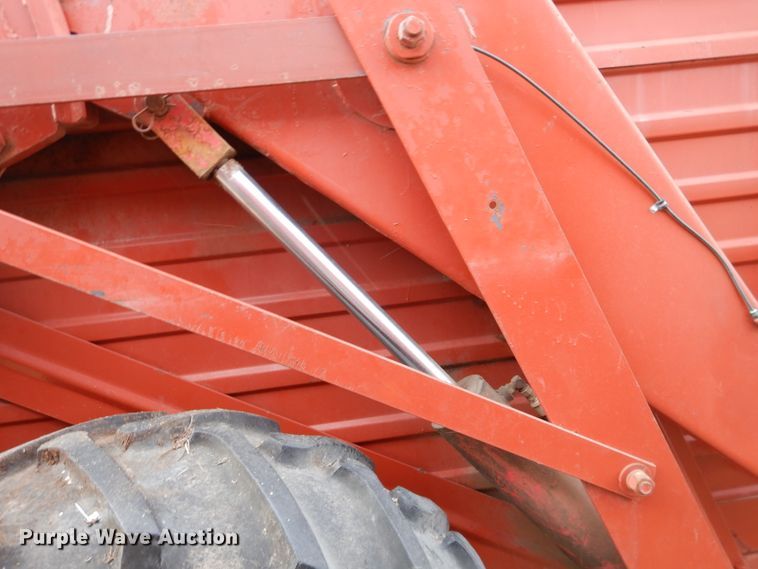 image for item DJ1190 Hesston hay bale stacker