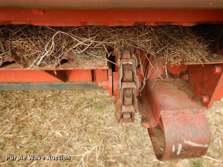image for item DJ1190 Hesston hay bale stacker
