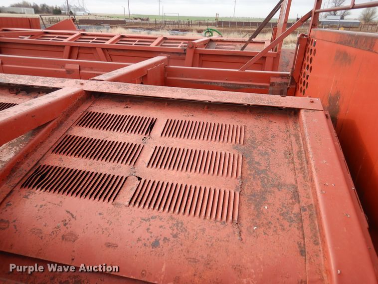 image for item DJ1190 Hesston hay bale stacker