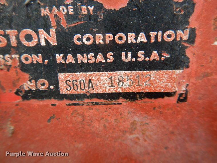 image for item DJ1190 Hesston hay bale stacker