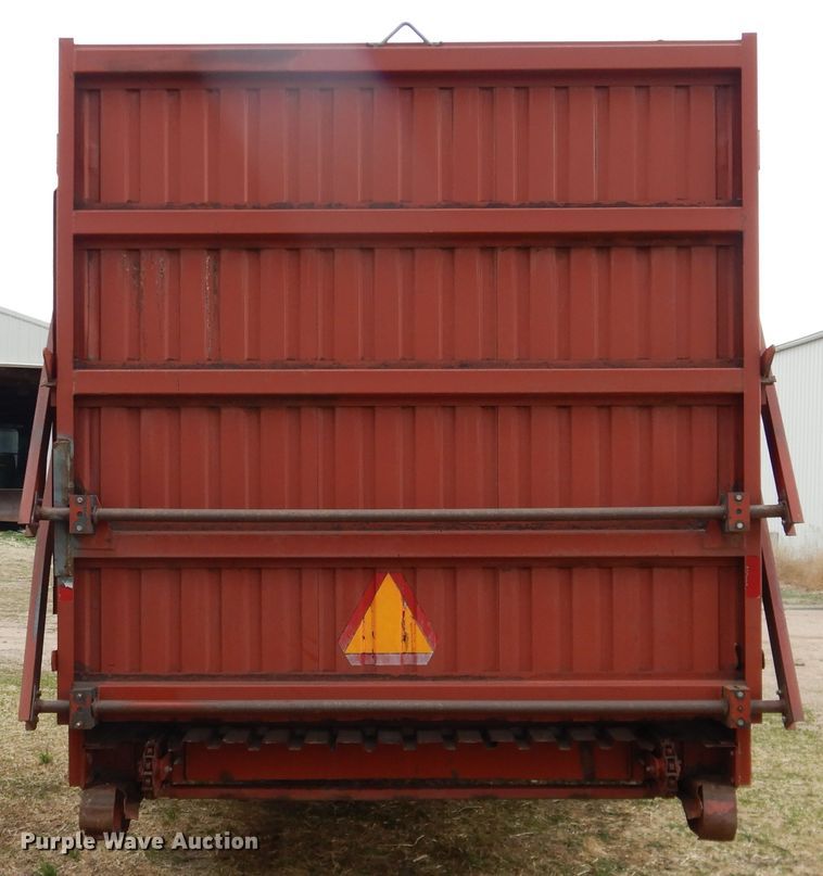 image for item DJ1191 Hesston hay bale stacker