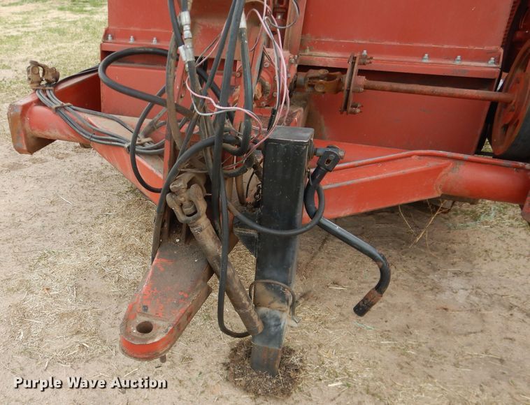 image for item DJ1191 Hesston hay bale stacker