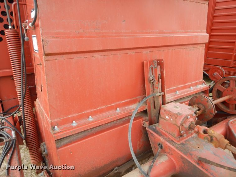 image for item DJ1191 Hesston hay bale stacker