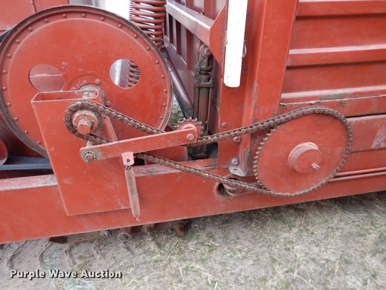 image for item DJ1191 Hesston hay bale stacker