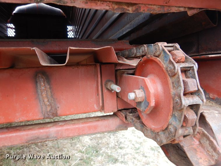 image for item DJ1191 Hesston hay bale stacker