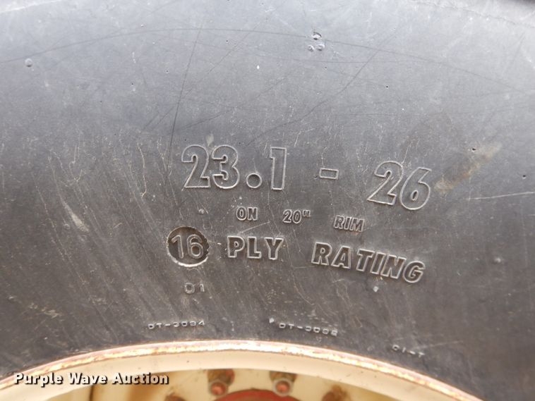 image for item DJ1191 Hesston hay bale stacker