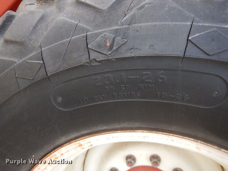 image for item DJ1191 Hesston hay bale stacker