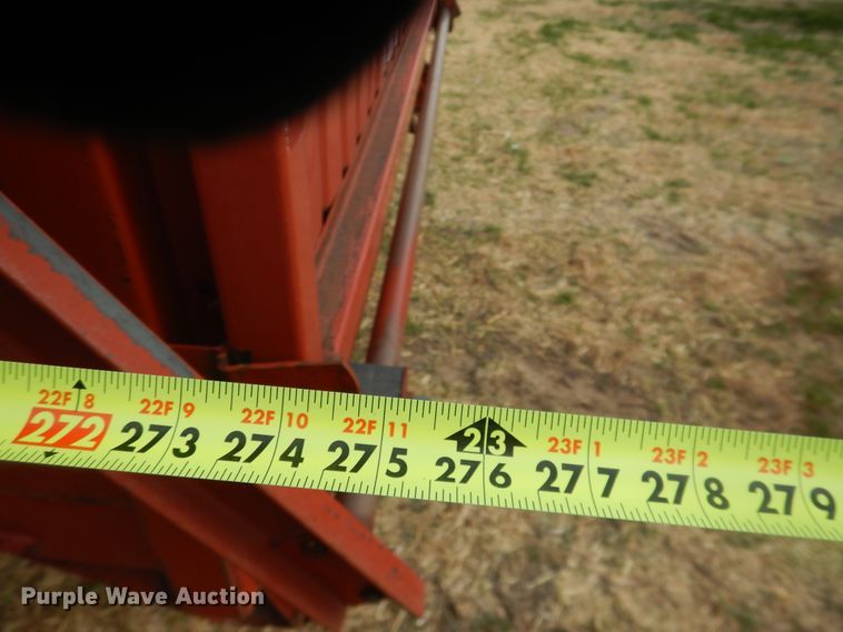 image for item DJ1191 Hesston hay bale stacker