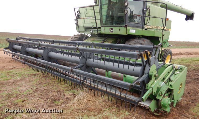 image for item DJ1200 1983 John Deere 8820  combine