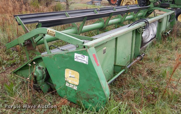 image for item DJ1207 John Deere 222  rigid head