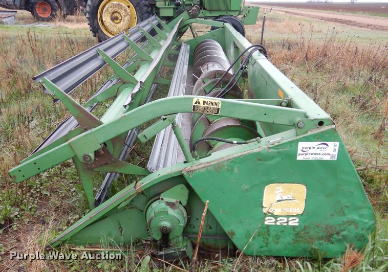 image for item DJ1207 John Deere 222  rigid head