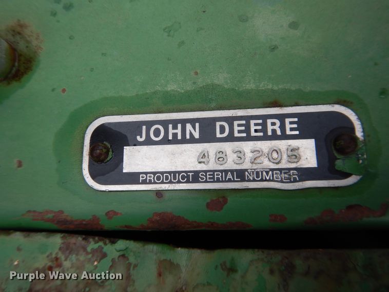 image for item DJ1207 John Deere 222  rigid head