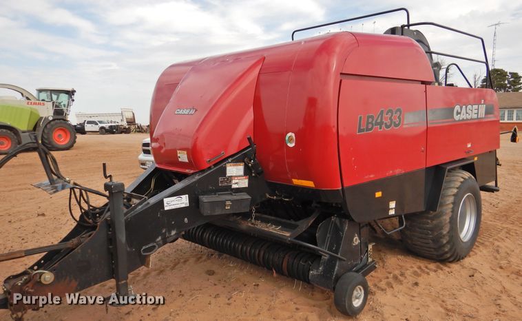 image for item DJ8380 2009 Case IH LB433  large square baler