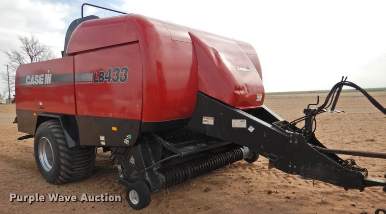 image for item DJ8380 2009 Case IH LB433  large square baler