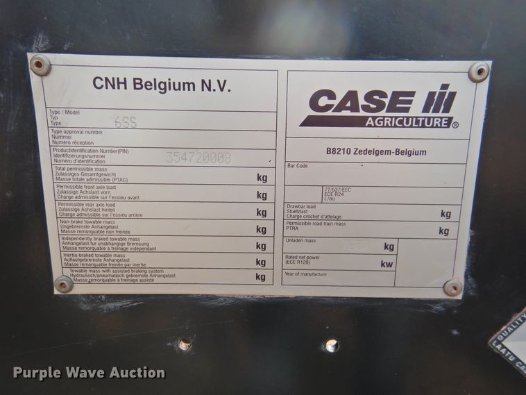 image for item DJ8380 2009 Case IH LB433  large square baler