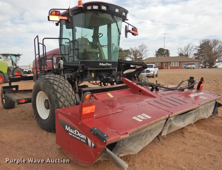 image for item DJ8381 2013 MacDon M205  windrower