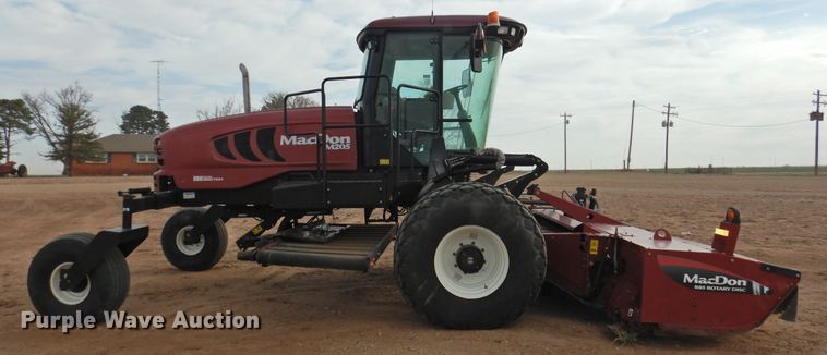 image for item DJ8381 2013 MacDon M205  windrower