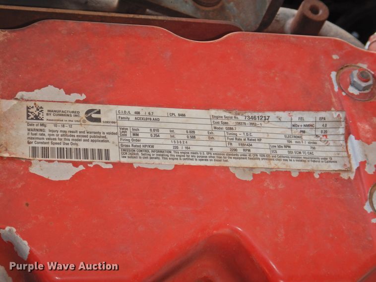 image for item DJ8381 2013 MacDon M205  windrower