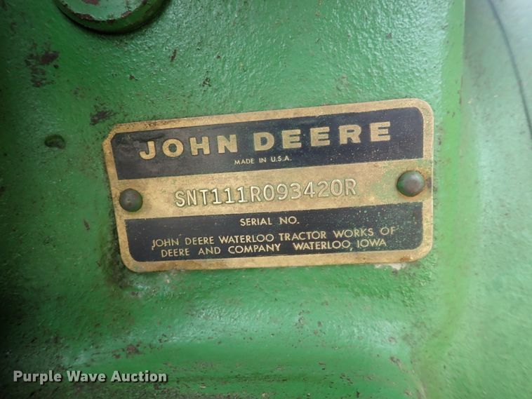 image for item DK4720 1966 John Deere 3020  tractor