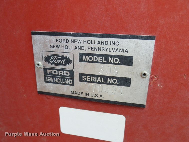 image for item DL0967 New Holland 306  manure spreader