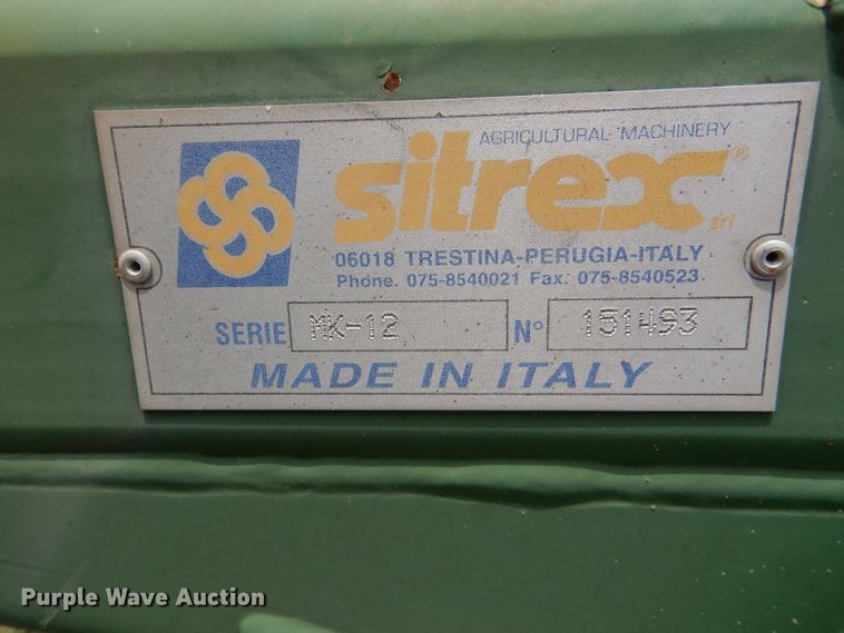 image for item DL2787 Sitrex MK-12  hay rake