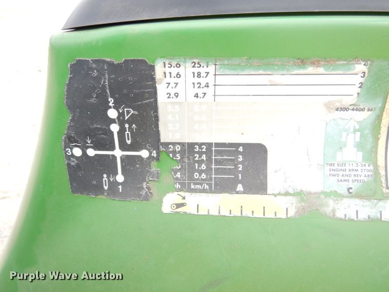 image for item DL2889 John Deere 4400  MFWD tractor