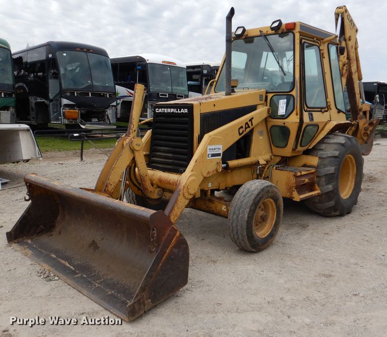 image for item DL2891 1990 Caterpillar 416  backhoe