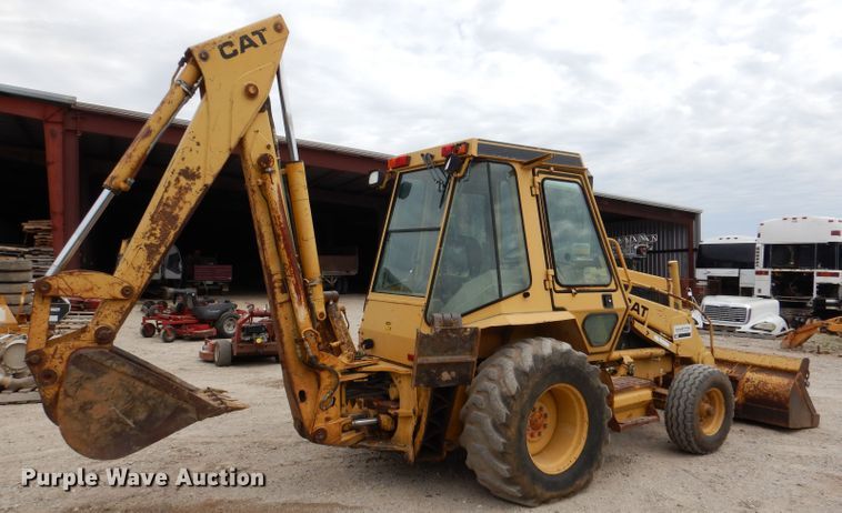 image for item DL2891 1990 Caterpillar 416  backhoe