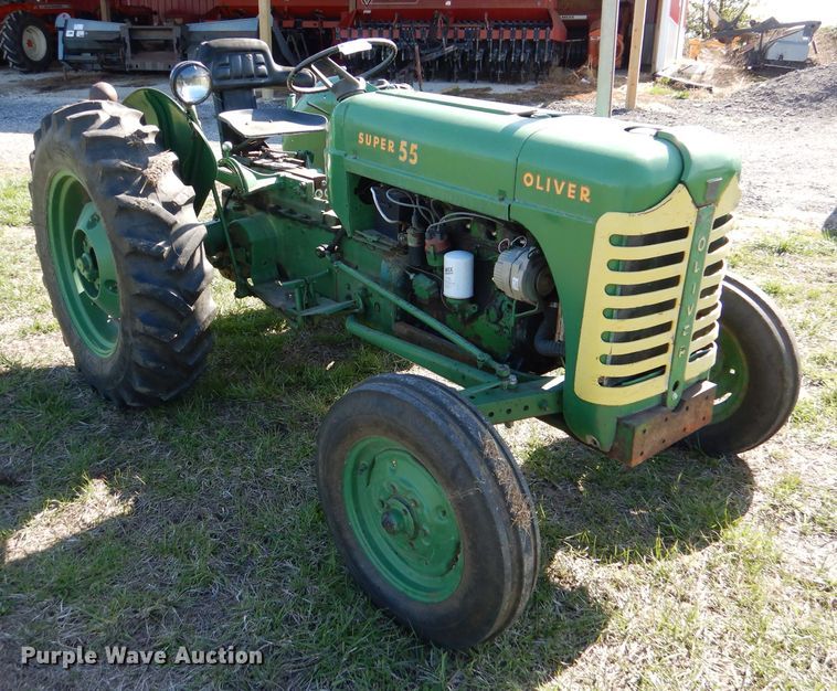 image for item DL2907 Oliver Super 55  tractor
