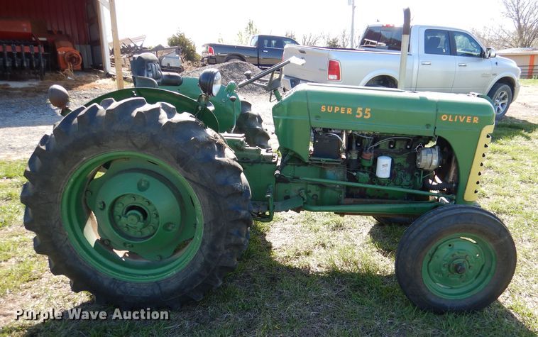 image for item DL2907 Oliver Super 55  tractor