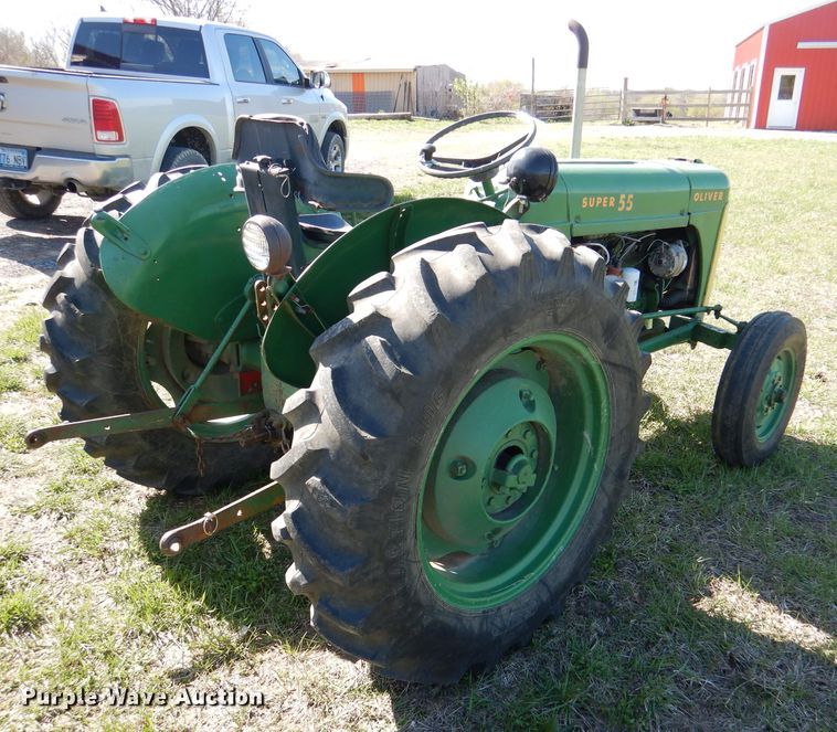 image for item DL2907 Oliver Super 55  tractor