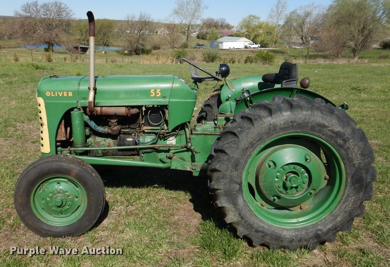 image for item DL2907 Oliver Super 55  tractor