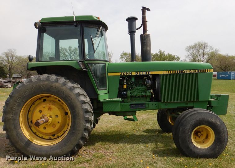 image for item DL2936 1979 John Deere 4840  tractor