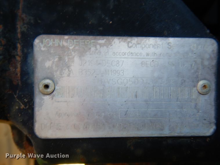 image for item DM2908 1994 John Deere 7400  tractor