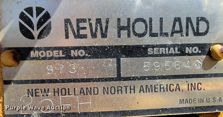 image for item FL9203 1998 New Holland TR96  RWA combine