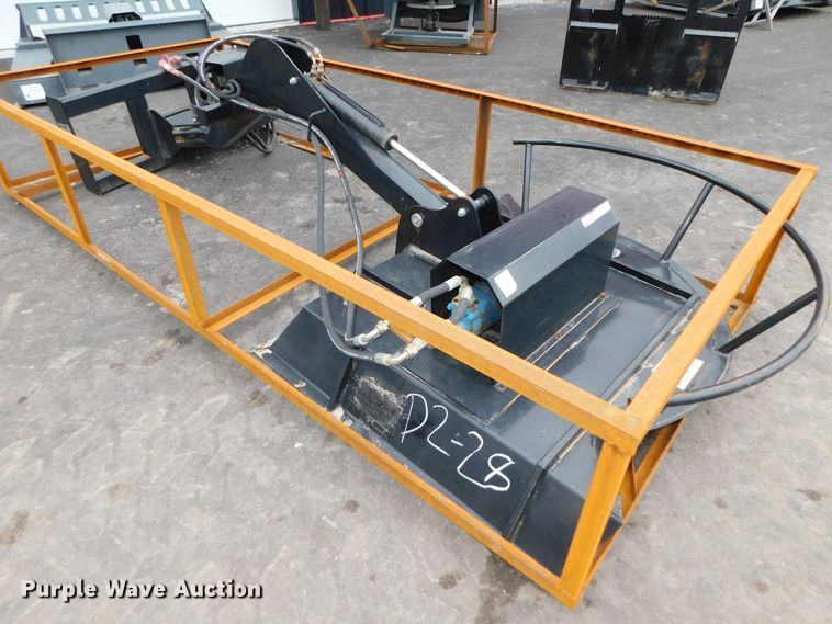 image for item HX9258 2020 TopCat BDRC 42"W skid steer boom rotary mower