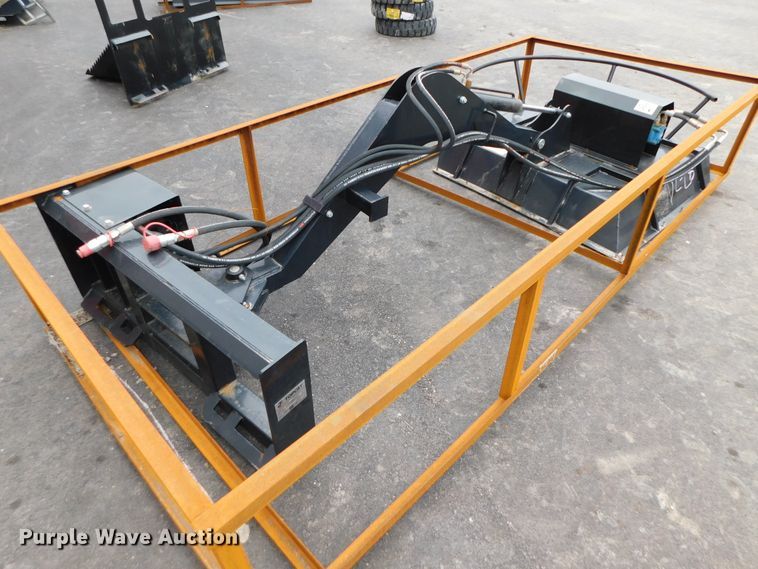 image for item HX9258 2020 TopCat BDRC 42"W skid steer boom rotary mower